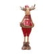 thumbnail image 4 of Figura de muñeco de alce navideño, estatua de Navidad, colección de adornos navideños novedosos, estatua de alce para fiesta, decoración del hogar de Estilo C 22x15x68cm Baoblaze Figura de muñeco de alce navideño, 4 of 8