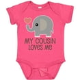 thumbnail image 3 of Inktastic My Cousin Loves Me Boys or Girls Baby Bodysuit, 3 of 5