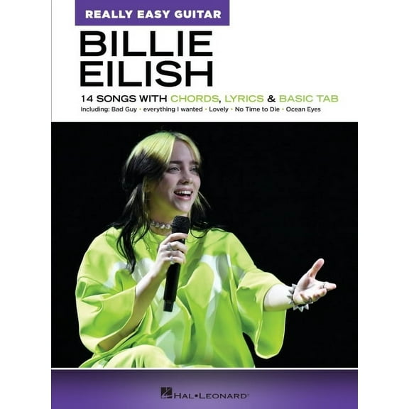 Billie Eilish: Really Easy Guitar Songbook, (Paperback)