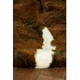 thumbnail image 2 of Faux Cowhide Mini Ex Brindle Accent Rug, 2 of 6