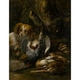 thumbnail image 3 of Jan Fyt 15x18 Black Modern Framed Museum Art Print Titled - Hunting Still Life (1640-1660), 3 of 5
