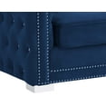 thumbnail image 5 of Chic Home Kristofel Velvet Upholstered Club Chair, Navy, 5 of 6