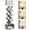 Grey, variant on 6 Tier Tree Bookshelf with Smart Light, Small Bookcase Tower with Remote Control, Tall Floor Standing Book Organizer for Living Room, Bedroom & Home Office, Rustic Brown