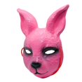 thumbnail image 4 of Runquan Rabbit Cosplay PVC Party Half Face for Festival Carnival Halloween Pink, 4 of 8