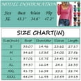 thumbnail image 2 of Feternal Women's Autumn And Winter Slim Bottom T-shirt Fashion Casual Retro Printed U Neck Pullover Long Sleeve Top, 2 of 4