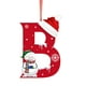 thumbnail image 1 of Adornos navideños, adornos navideños, regalos navideños, árbol de Navidad acrílico 2D, colgante de 26 letras, regalo decorativo, colgantes para fiestas navideñas familiares, objetos colgantes, 1 of 6