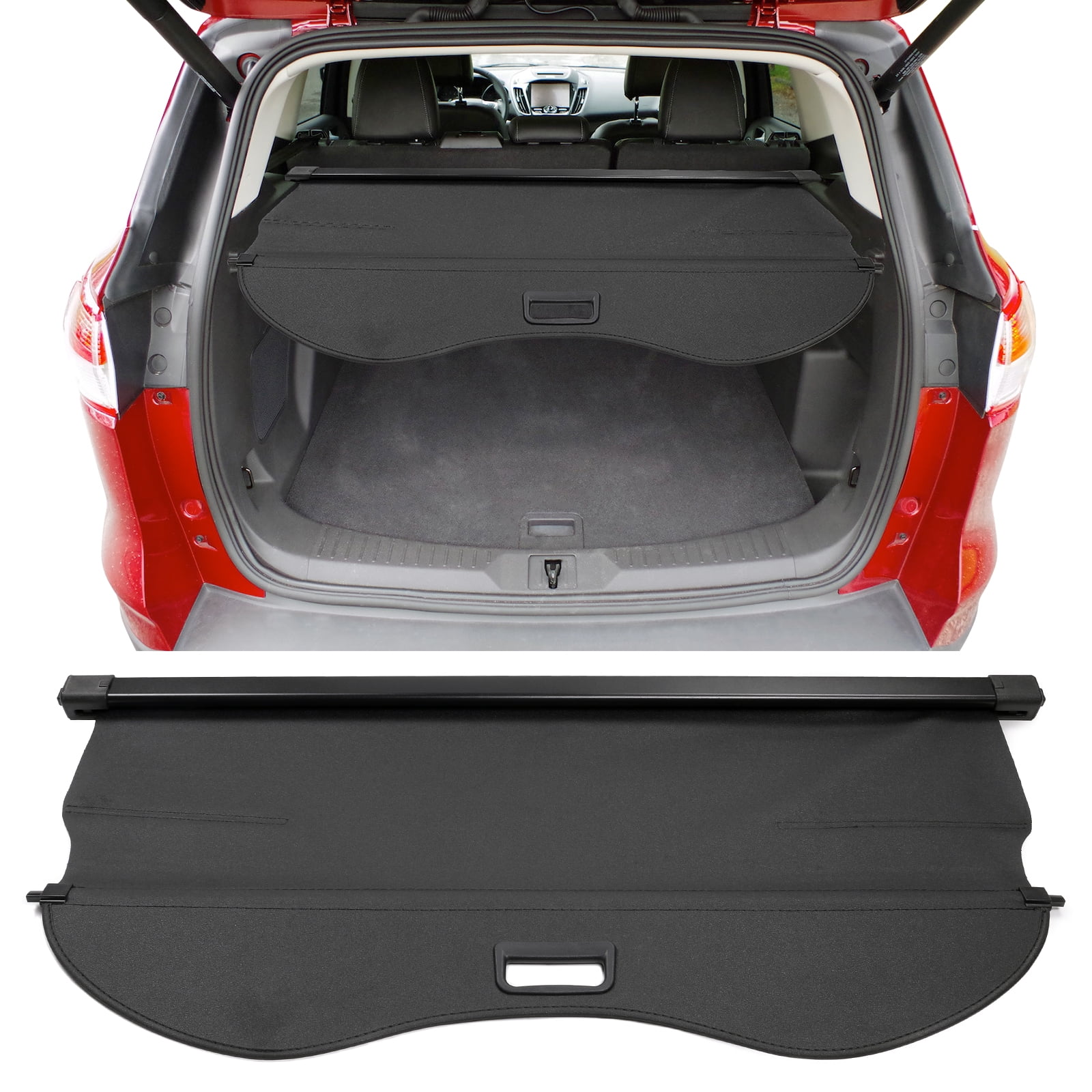 Ikon Motorsports Cargo Cover Compatible With 2013-2019 Ford Escape All