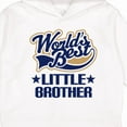 thumbnail image 3 of Inktastic Little Brother Worlds Best Toddler Hoodie, 3 of 4