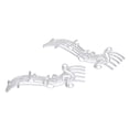thumbnail image 4 of Conector de enchufe de aviación, carcasa de aleación de Zinc, conectores chapados en plata y cobre, 2 uds., 4 of 8