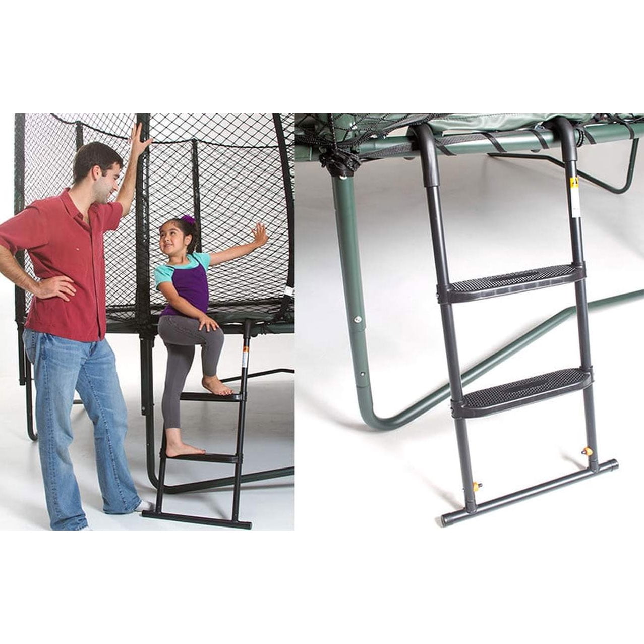 Jumpsport Surestep Removable 2 Step Trampoline Safety Ladder Easy To Attach Walmart Canada