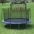 thumbnail image 2 of Skywalker Trampolines 12' Double Basketball Hoop Accessory - Includes 2 Foam Basketballs, Trampoline Add-On Game, 2 of 11