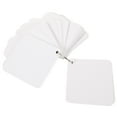 thumbnail image 3 of SHISUYAN 1 Set Blank Flash Cards with Binder Rings Pre-Hole Punched Notecards Multipurpose Blank Cards for Studying, 3 of 8