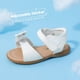 thumbnail image 2 of Sandalias para Niña DREAM PAIRS KSD213 con Moño Blanco Talla 10, 2 of 7