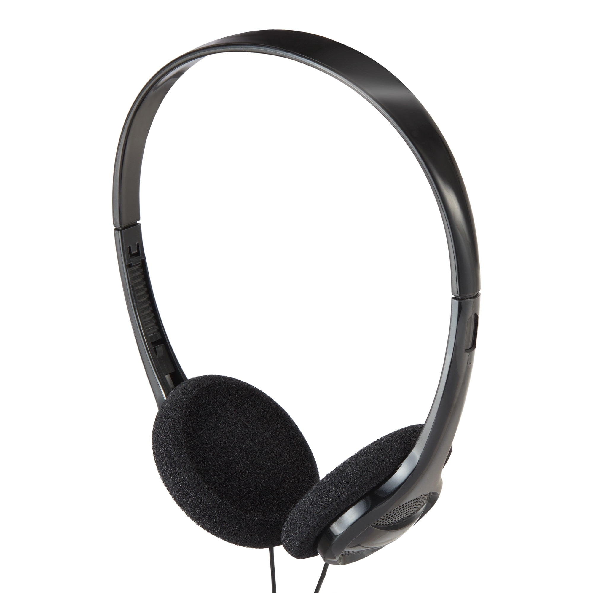 onn. On-Ear Headphones, Black