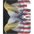 thumbnail image 3 of Bald Eagle with US Flag Magnetic Mailbox Cover Standard Size for Garden Yard Outdoor Decorations-18 x 20.8", 3 of 5