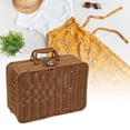 thumbnail image 1 of Caja de Accesorios para Maleta Retro BLESIY Cesta de Picnic de Mimbre, 1 of 8