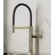 thumbnail image 1 of Feder universal pullout kitchen faucet, carved faucet for hot and cold water, can be rotated and telescopic, copper body, 1 of 5