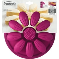Trudeau Maison Silicone Cake Mold Pan-Daisy