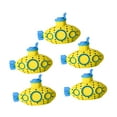 thumbnail image 3 of Gazechimp 5 Pieces Mini Submarine Tank Ornament Decorative Versatile Children Toy Yellow, 3 of 8