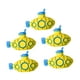 thumbnail image 3 of 5 minifiguras de submarino para decoración de acuario, multifuncionales. Amarillo, 3 of 9