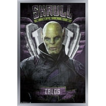 Marvel Cinematic Universe - Captain Marvel - Talos Wall Poster, 14.725" x 22.375", Framed