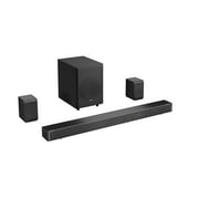 Hisense AX Series 5.1.2 Ch 420W Soundbar with Wireless Subwoofer, Wireless Rear Speakers, and Dolby Atmos (AX5120G, 2023 Model)