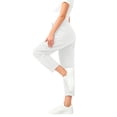 thumbnail image 3 of Xdegoge Cropped Pants for Women High Waisted Tapered Drawstring Casual Lounge Joggers Pants with Pockets Rolled Hem Workout Lightweight Athletic Trousers, 3 of 4