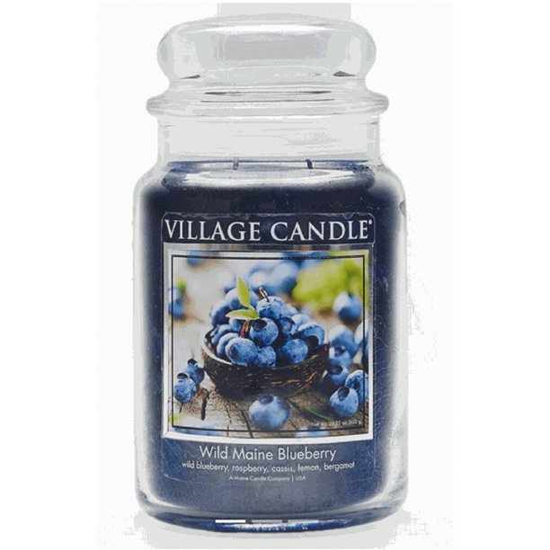 Vela aromática Village Candle Wild Maine Blueberry 625 ml
