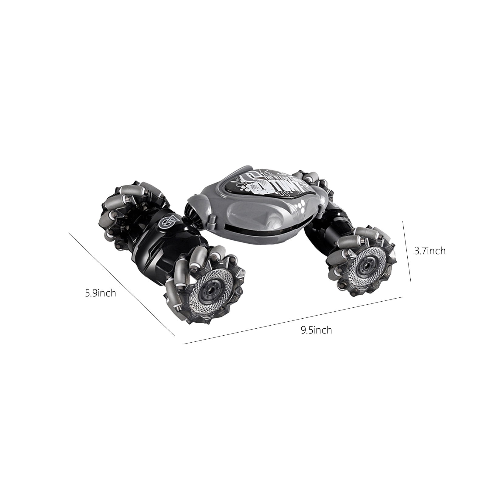 Tepsmf Gesture RC Car Large 1:14 Scale, 4WD 2.4G Hand Controlled Remote Control Car, All Terrains Trucks for Boys Gesture RC Stunt Car for Age 4-12 with Lights Music,Toys for Ages 8-13