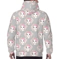 thumbnail image 7 of Fotbe Men's Hoodie with Beautiful Rabbit1 Pattern - Kangaroo Pocket Pullover Hooded Sweatshirt, Perfect for Daily Wear, Travel, and Home-XX-Large, 7 of 7