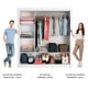 thumbnail image 4 of Ropero Closet Madesa Monaco 3 Puertas Corredizas con Espejo Blanco 10933E, 4 of 9