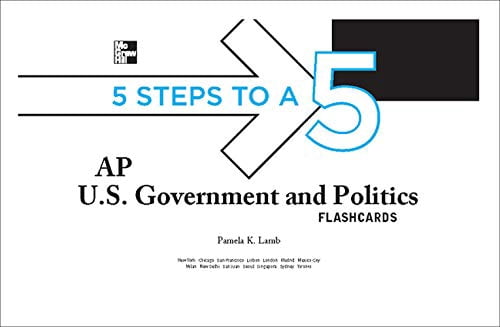 Pre-Owned 5 Steps to a 5 AP U.S. Government and Politics Flashcards (5