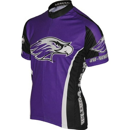 Wisconsin Cycling Jersey - NCAA Men's Adrenaline Promotions University of Wisconsin Whitewater Cycling Jersey - X-Large