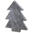 thumbnail image 2 of Northlight 19.75" Gray Pre-Lit Christmas Tree Tabletop Decor, 2 of 3