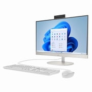 HP - 23.8" Full HD Touch-Screen All-in-One - Intel Core i3 N300 2023 - 8GB Memory - 512GB SSD - Shell White