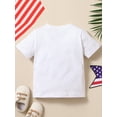 thumbnail image 4 of Bagilaanoe Toddler Boy T-Shirts Printed Short Sleeve Tops Casual Summer Tees 4th of July Kids Clothes 1-6T, 4 of 8