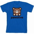 thumbnail image 3 of Pawsitive Bear Youth Natural Crew Neck Short Sleeve Tee-Medium, 3 of 4