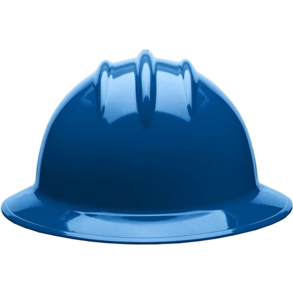 Hard Hat, Classic, Polyethylene, 6 Point Ratchet, Type 1, Class E, Blue 33KBR