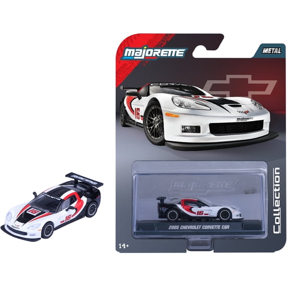 Majorette Collector - 1:64 Chevy Corvette C6R Die-Cast Car