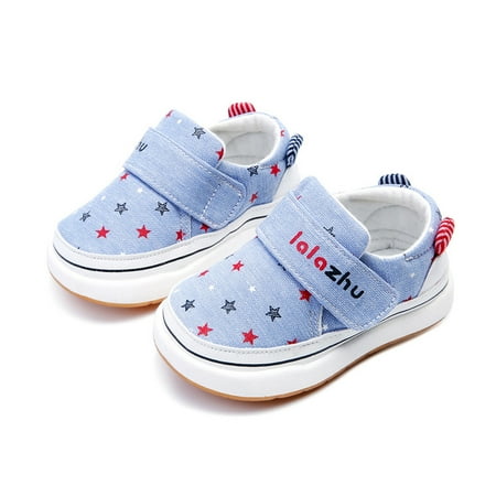 

Toyella Baby soft-soled toddler shoes Light Blue 24