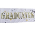 thumbnail image 2 of Banner de fiesta de graduación grande, banner de graduación Banner de fiesta de graduación de 250x49 cm de alto Banner de graduación construido para precisión, 2 of 8