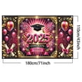 thumbnail image 3 of Danhjin Polyester Background Congrats Grad Backd Grad Backd Graduation Decorations Backd Backdrop, 3 of 6
