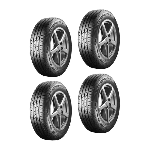 Paquete de 4 llantas 225/45R17 91W modelo FR BRAVURIS 5HM marca Barum
