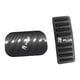 thumbnail image 1 of Cubierta de pedal de freno de cubierta de pedal de gas Almohadillas de pedales antideslizantes de aleación de aluminio Negro kusrkot Almohadillas para pedales, 1 of 6