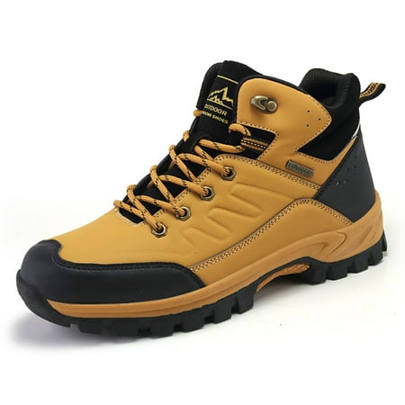 

Winter men hiking shoes High top non slip men s shoes Outdoor hiking shoes