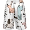 thumbnail image 3 of GZHJMY Dog Pajama Pants Short for Men, Lounge Pants Lightweight Men Pajama Bottoms with Drawstring Pockets, Christmas New Year Birthday Gifts, XX-Large, 3 of 7
