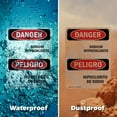 thumbnail image 5 of (2 Pack) Sodium Hypochlorite-Hipoclorito De Sodio OSHA Danger Sign, 5 of 7
