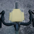 thumbnail image 3 of Metal Bike Basket, Front Rack Carrier Panniers Bag Luggage Shelf Bracket Trunk for Bicycle Part Road Cycling MTB Bicycle Accessories(Beige), 3 of 8