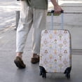 thumbnail image 3 of Light Purple Fairy Princess Pattern Luggage Cover Fashion Suitcase Cover Baggage Covers Fit 25-28 Inch Luggage (Go Travel), 3 of 4