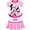 Rash Guard/Skirt, variant on Girls' Minnie Mouse 1 Piece Swimsuit